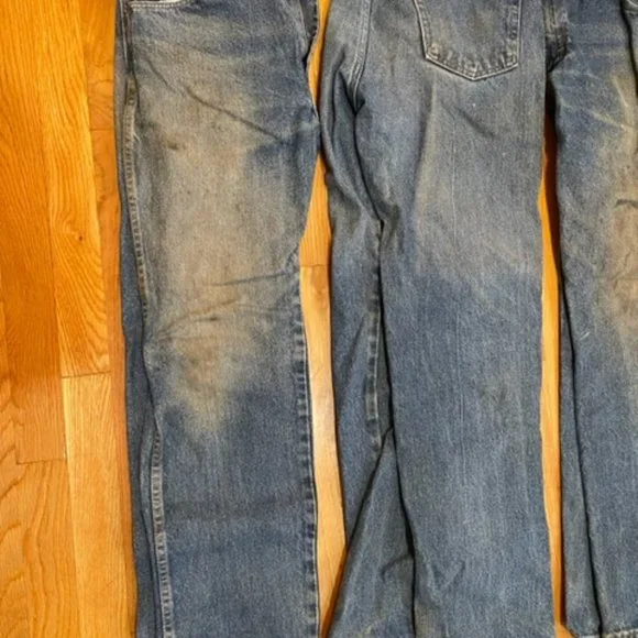 4 Men's Rustler Jeans All size 31x30 - Picture 2 of 5